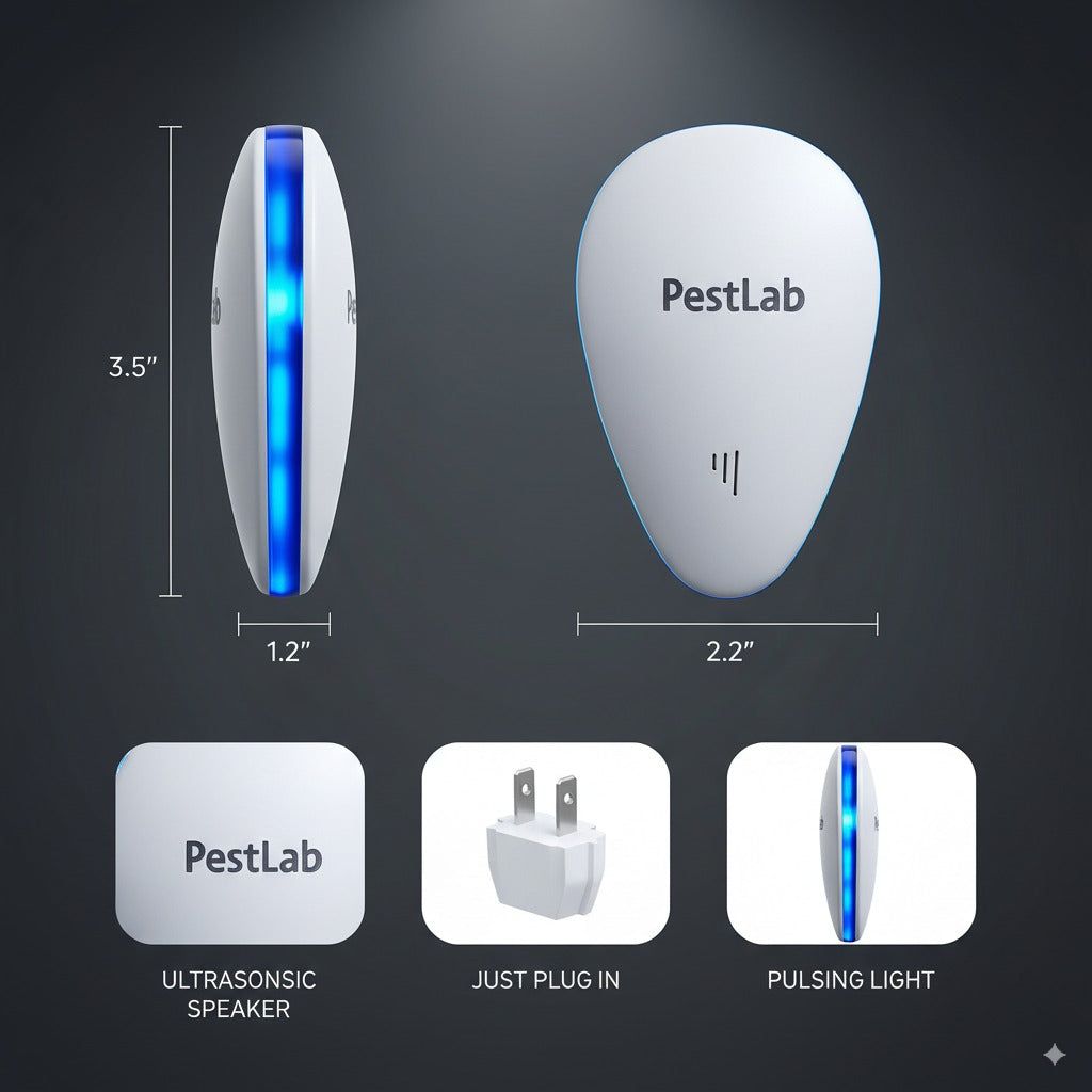 PestLab 2025 Upgraded Pest Repeller