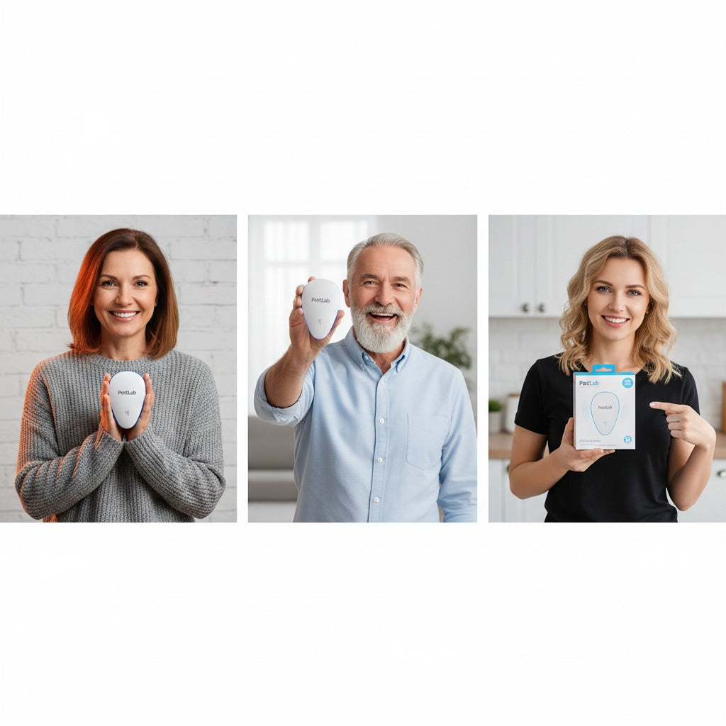 PestLab customers with ultrasonic repeller